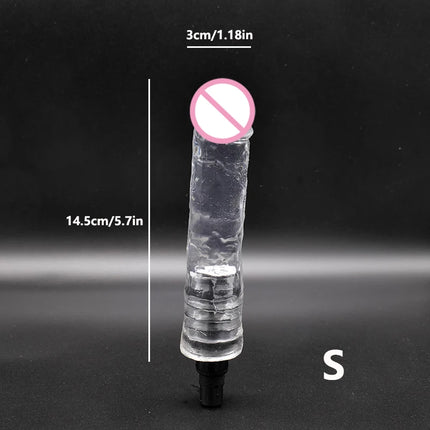 For fascia gun massage head modification replacement head, dildo, G-spot vibration, clitoris stimulation, anal plug, vibrator