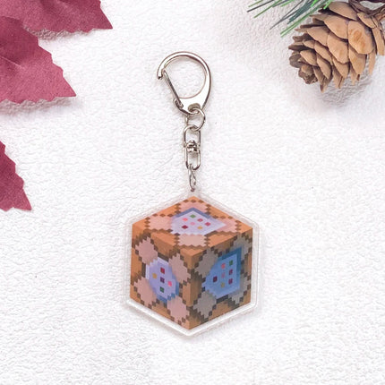 1/27Pcs Game Totem of Undying Car Keychain Accessories Acrylic Cute Charms Pendant For Bag Funny Key Holder Backpack Decoration