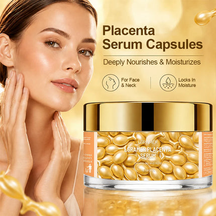 30 /60/120 Capsules Vitamin E Face Deep Moisturizing Capsule Essence, Hydrates and Smooths Skin, Deep Hydration Reduce dullness