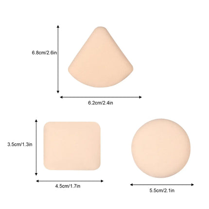 Super Soft Marshmallow Makeup Sponge Puff Dry Wet Dual-use Air Cushion Powder Puff Cosmetic Sponges Powder Puff Makeup Tool