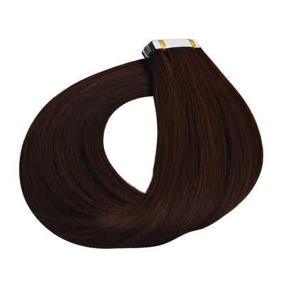 Straight Tape In Hair Extensions Skin Weft Tape In Hair Extensions 20Pcs 50G/Pack Adhesive Invisible 100% Real Human Hair Women
