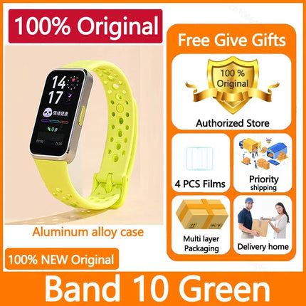 2025 New Original Huawei Band 10 Smartwatch,Compatible with IOS & Android,Sleep Tracking,Health monitor,14 days battery life,
