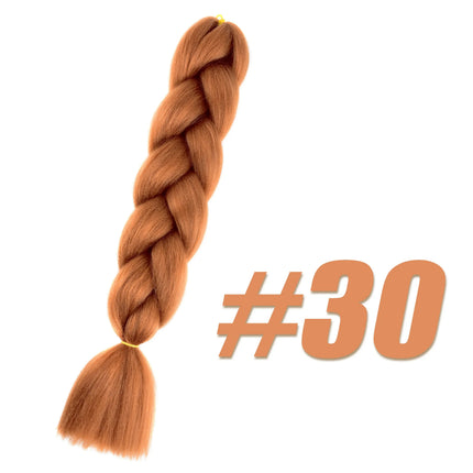 Wigundle Box Jumbo Kanekalon Braiding Hair Pre Stretched Synthetic Crochet Hair Braids Hair Extensions Accessories For Girls