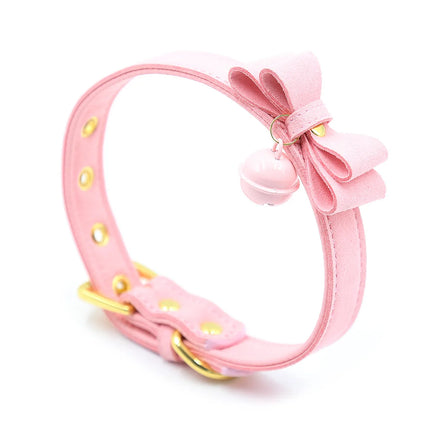 Exotic Accessorie Sex Toys Alternative Metal PU Leather Collar Bell Choker Slave Costume Bondage Necklace Neckband For 18+ Adult