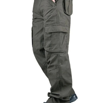 2025 Tactical Cargo Pants Men Cotton Overalls Outdoor Work Trousers Big Size Hombre Clothing Camo Hiking Pants Multiple pockets