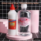 500ml molding water + 250ml white latex 1ml