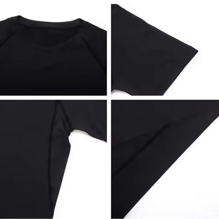 2026 Men Running T shirt Quick Dry Bodybuilding Sport Shirt Long Sleeve Compression Top Fitness Tight Rashgard Gym T-Shirt Men