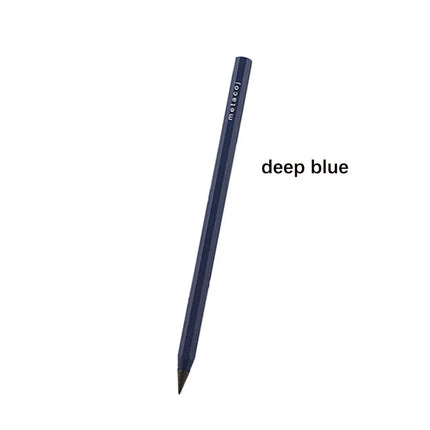 All Metal Eternal Pencil HB Lead Core New Technology Unlimited Writing Eternal Painting Supplies Novelty Stationery