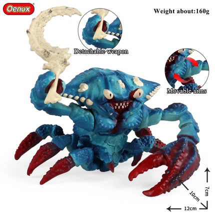 Oenux Simulation Dinosaur Dragon Turtles Fire Bull Orangutan Magma Golem Animal Model Action Figures Pvc Collection Kid Toy Gift