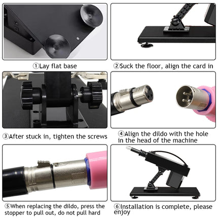 Sex Love Machine Adult Toy Automatic Thrusting Device for Men and Women Masturbation Adjustable Vaginal Anal Massage Pumping Gun