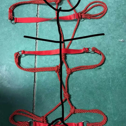 Hot Sexy Bondage Bodysuit Women Sexy Lingerie Glossy Open Crotch Bodystockings Bdsm Underwear Prisoner Roleplay Bodycon Sex Set