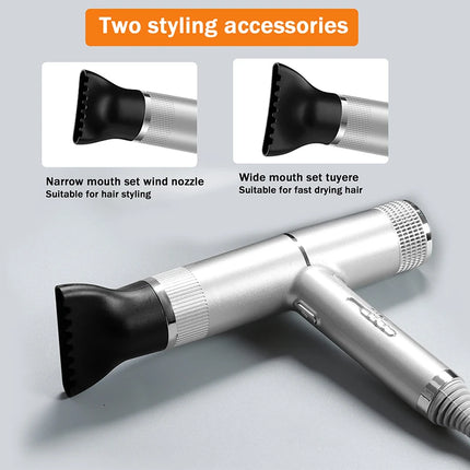 2024 Portable hot and cold air ultra quiet negative ion hair dryer 700W high speed motor powerful hair dryer