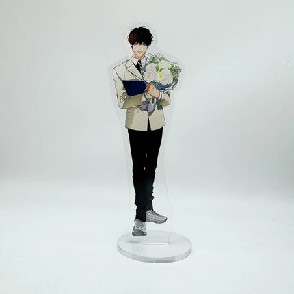 Korean Bl Manhwa Comic Cloud Love Acrylic Stand Figures Bai Xianyun Yanhe Na Campus Love Action Lost in the Cloud Acrylic