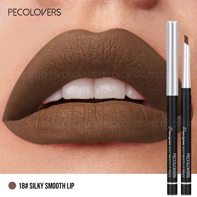 1PC Long-Lasting Waterproof Lip Liner Pen - Sweatproof Formula, Ideal for Crafting Delicate Makeup Looks
