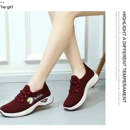 2025...Fashionable Women's Sports Shoes with Soft, Breathable Mesh Soles and Lightweight, Trendy Coconut Shoes