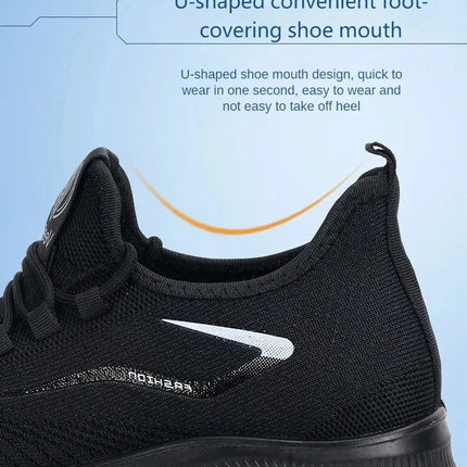 Clearance Sale Free Shipping Men's Shoes Casual Athletic Shoes Breathable Mesh Sneakers Non-Slip Men's Spring Casual Footwear Af