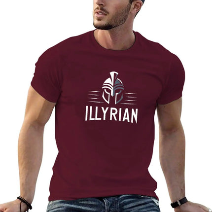 Illyrian Themed Logo III T-Shirt animal print for boys heavyweights big and tall t shirts for men
