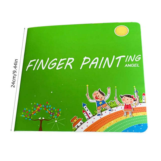 Finger Painting Pad Funny Painting Toys For Kids Kids Finger Painting Kit And Book With Educational Activities For Boys Girls