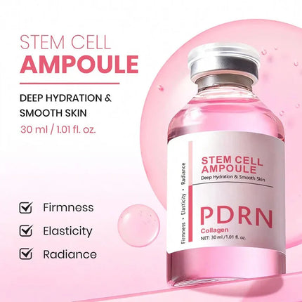 Stem Cell Serum PDRN Ampoule Collagen Moisturizing Anti-Aging Essence Reduce Fine Lines Wrinkle Tighten Brighten Face Skin 1PCS