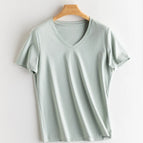 Light Green V neck / S