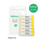 Yellow 6pcs