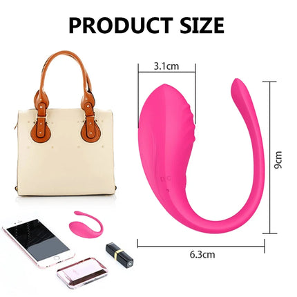 Wireless Control Vibrator Dildo Panties Wear Vibrating Egg G Spot Clit Vaginal Massager Female Masturbator Sex Toys for Women