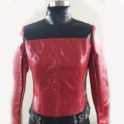 Manyjoy Faux Leather Adjustable Straitjacket SM Restraint Harness Adult Play Straight Jacket Slave Erotic Costume Sex Toys Women