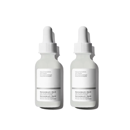 10% Niacinamide 1% Zinc Face Serum 30ml, Oil Control Pore Minimizer, Anti-Acne Dark Spot, Gentle Skin Care for All Skin Types