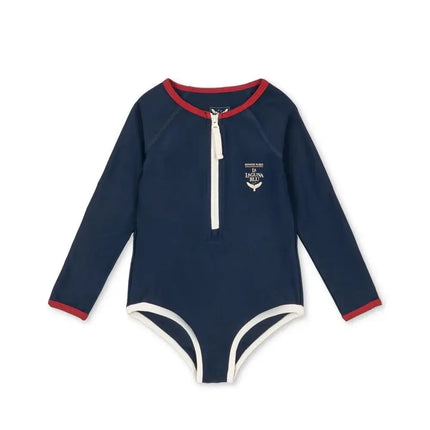 Kids Girls Swimwear Sets 2026 New Summer Cute Print Baby Boys One Piece Swimming Suits Children Holiday Bikini Clothes