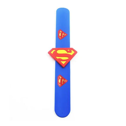 1 Pc Cartoon Silicone Wristband Super Hero Action Figures Theme Automatic Bending Fitting Kid Gift Toy
