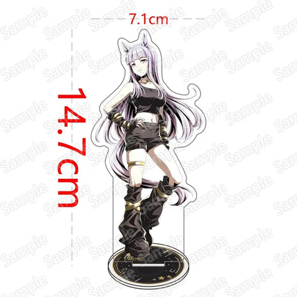 Horse Racing Anime Uma Musume Pretty Derby Acrylic Stand Keyring Tokai Teio Oguri Cap Special Week Clear Figure Collectible Gift