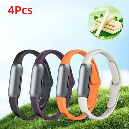 Essential Oil Mosquito Repellent Bracelet for Adult Children Outdoor Plant Essential Oil Portable Repellent Wristband NEW