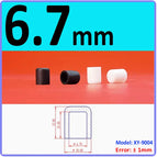 6.7mm / 1Pc-Black