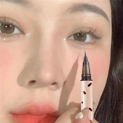 Ultra-fine Eyelash Pen Liquid Eyeliner Eyeshadow Stick Lying Silkworm Pencil Brown Grey Lasting Waterproof Cosmetic Makeup Tools