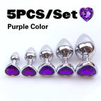 1SET 5PCS PURPLE