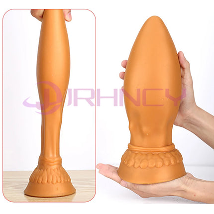 11cm Huge Anal Plug Soft Liquid Silicone Thick Butt Plug 18+ Sex Toys For Women Men Gay Prostate Anal Dildos Masturbation
