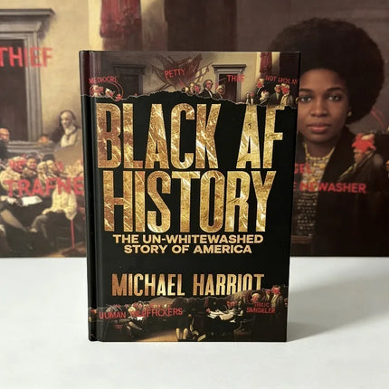 Black AF History is a book about the history of black development, which is worth reading and collecting. english books