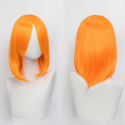 Synthetic Medium Length Cosplay Wig, Adjustable Headband,Multiple colors
