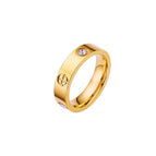 Gold with Zircon / 8