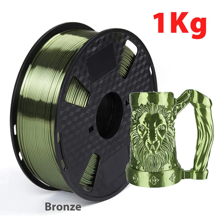 250gx4 Silk gold PLA 3D Filament Wire 1.75mm 3D Printer Material 250g,500g,1kg 3D Print Refills, Filament wire Vacuum Packaging