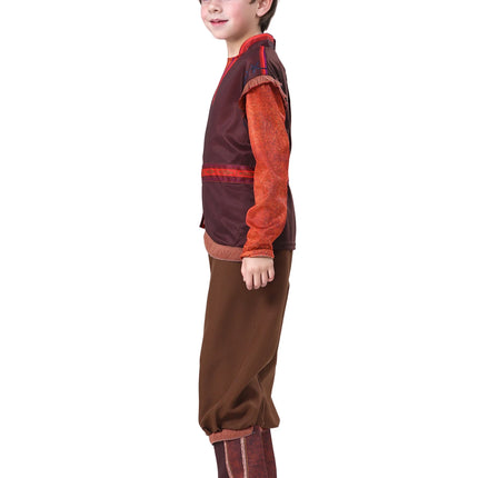 Child Boys Royal Ice Master Brave Kristoff Kids Favourite Movie Character Fancy Dress Halloween Party Cosplay Costume