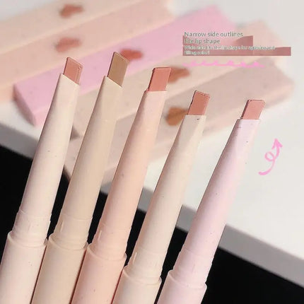 Nude Light Sweet Soft Matte Lip Liner Pencil Long-Lasting Resistant to Fading And Makeup Removal Shapes the Lip