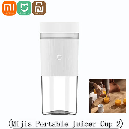 Xiaomi Smart Juice Blender Portable USB-C Charge Juicer Fruit Cup Food Processor Electric Kitchen Mixer Quick Juicing