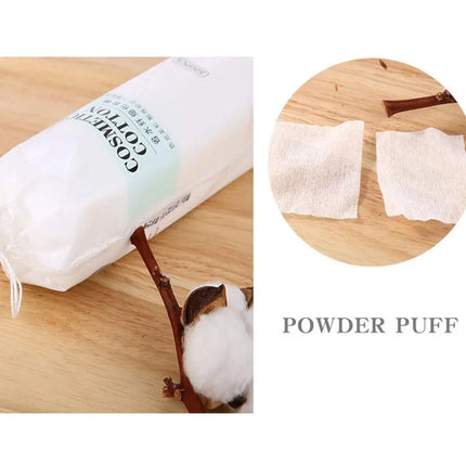 500PCS/Set Facial Puff Pads Disposable Makeup Accessories Remover Practical Face Soft Remover Non-woven Fabric Paper Beauty Tool