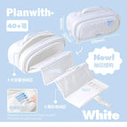 White Pencil Bag