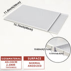 40x30cm 2.0mm sliver / China Mainland