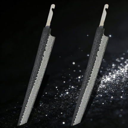1/2/3/4/10PCS, Forged Damascus Steel Sashimi Knife Blade Kitchen Knife Blade Chef Knife Kiritsuke Knife Blade DIY Making Tool