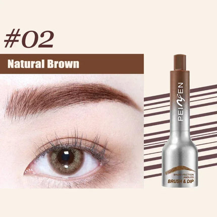 Eyebrow Pencil Angled Brush Quick Drying Angled Eye Brow Brush Waterproof Multifunctional Usage Hair-like Strokes Eyebrow Tint
