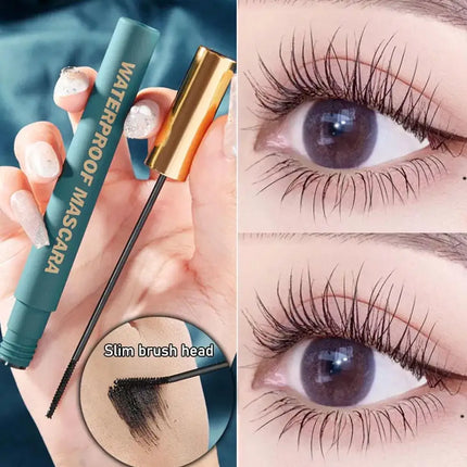 4D Mascara, Black, Waterproof, Ultra-Long, Volumizing, Long-Lasting Smudge-Proof, Perfect Festivals and Special Occasions