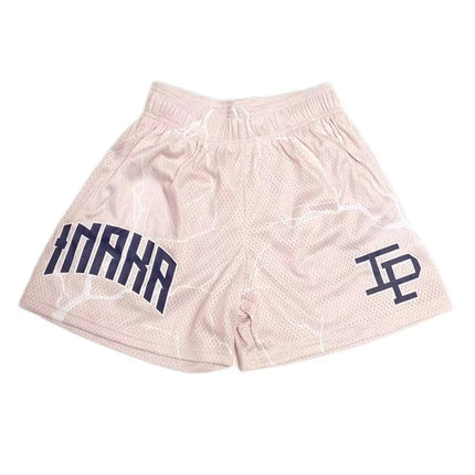 NEW INAKAPOWER Men shorts Classic GYM Basketball Workout Mesh Shorts Summer casual shorts gym sports quick dry shorts men